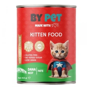 Kedi Yaş Maması, Dana Etli, 400 Gram Konserve, 1 Adet