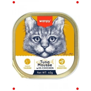 Kedi Yaş Pate Mama Ton Balıklı ve Tavuklu 40 Gr (6 Adet)