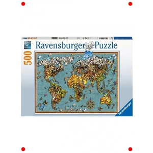 Kelebek Temalı Yapboz - 500 Parça