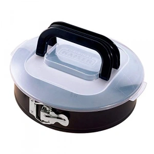 Kelepçeli Kapaklı Yuvarlak Kek Kalıbı, 26 cm Boyutunda