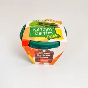 Kendim Diktim Saksıda Fidelik Dikim Seti - Salatalık