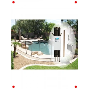 Kendin Yap Havuz Çiti Bölüm Kiti - Kahverengi