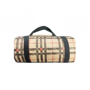 Kendinden çantalı piknik örtüsü, pratik taşıma için