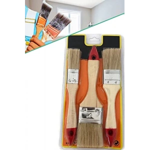 Kestirme Fırça Seti, 3lü Model