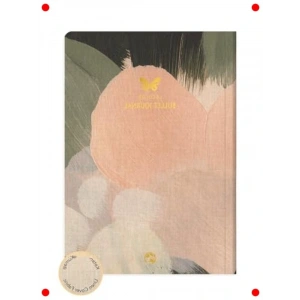 Keten Kelebek Temalı Noktalı Bullet Journal Defter