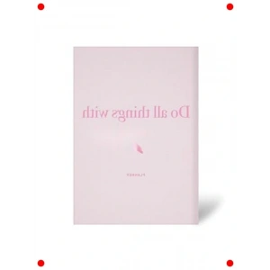 Keten Süresiz Ajanda Defter (15x21 cm) - Pembe