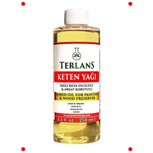 Keten Yağı: Resim & Ahşap Koruyucu, 250 ml
