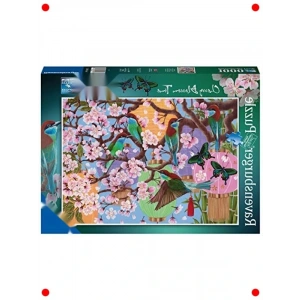 Kiraz Çiçekleri Temalı 1000 Parça Yapboz