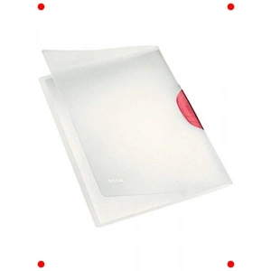 Kırmızı A4 Sıkıştırmalı Dosya - 30 Sayfa Kapasiteli