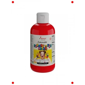 Kırmızı Parmak Boyası 250 gr - Çocuk Sanat