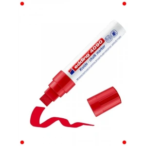 Kırmızı Sıvı Tebeşir Kalemi - 4-15 mm Kesik Uç
