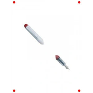 Kırmızı Tek Kullanımlık Mürekkep Kalemi