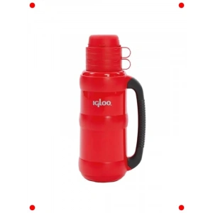 Kırmızı Termos 1 Litre – Sıcak/Soğuk İçecekler