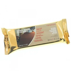 Kırmızı/TerraCotta Renkli Serak KİL Hamuru, 1000 gr