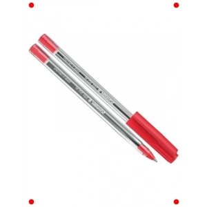 Kırmızı Tükenmez Kalem, Klipsli Kapaklı