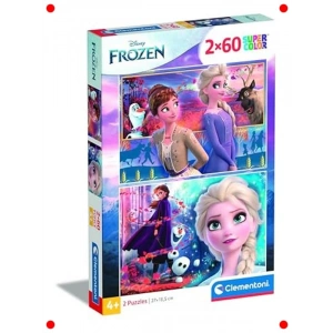 Kış Masalı Temalı Çocuk Yapbozu (2x60 Parça)