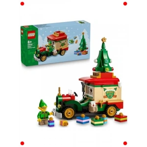 Kış Temalı Kamyon Yapım Seti - 224 Parça