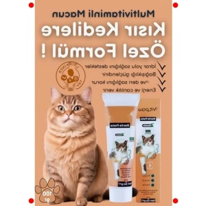 Kısırlaştırılmış Kediler İçin Multivitaminli Malt Macun (100 gr)