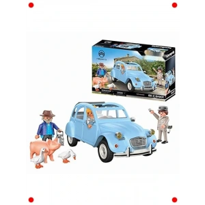 Klasik Fransız Araba Modeli ve Figür Seti