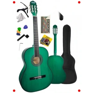 Klasik Gitar - Yetişkin Boy Full Set - Yeşil