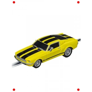 Klasik Sarı Yarış Arabası Modeli - 67 Mustang