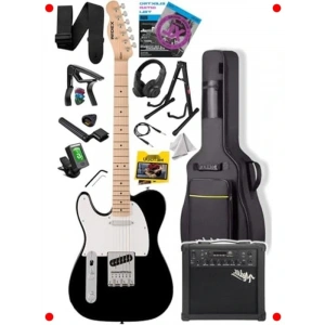 Klasik Stil 25W Amfili Elektro Gitar