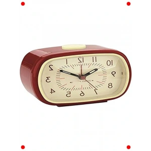 Klasik Tasarım Kırmızı Retro Çalar Saat