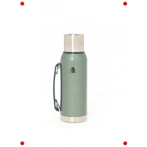 Klasik Termos Şişe 1 Litre - Paslanmaz Çelik
