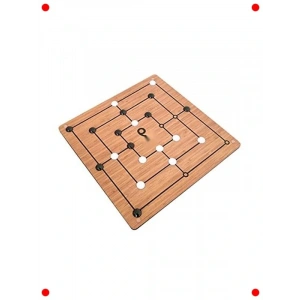 Klasik Zeka Oyunları Seti: 9 Taş ve 3 Taş