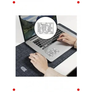 Klavye Kısayol Rehber Sticker Seti (Word & Excel)