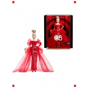 Koleksiyonluk Işıltılı Tül Elbiseli Bebek Figürü