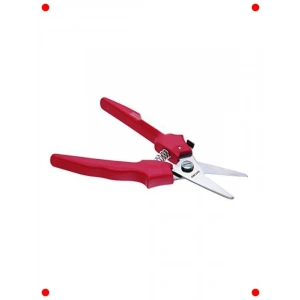 Kombine Makas Kırmızı/Krom 140 mm