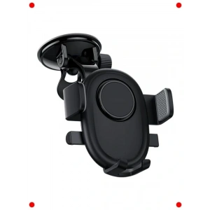 Kompakt Araç İçi Telefon Tutucu (Siyah)