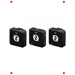 Kompakt Kablosuz Çift Yaka Mikrofon Sistemi