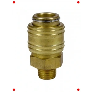 Kompresör İçin Pirinç Erkek Nipel R1/4