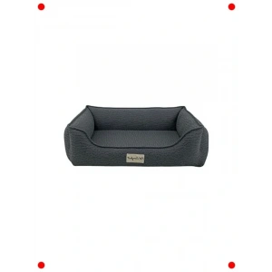 Konforlu Gri Köpek Yatağı M Boy (60x75 cm)
