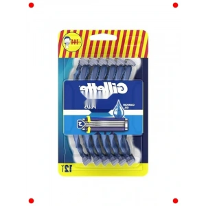 Konforlu Üç Bıçaklı Kullan At Tıraş Bıçağı (12li)