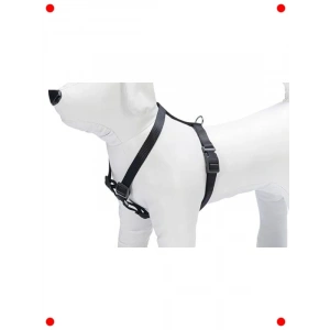 Konforlu ve Ayarlanabilir Köpek Göğüs Tasması (Siyah)