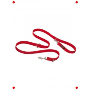 Köpek Eğitim Kayışı, Küçük Boy Kırmızı, 2 Metre