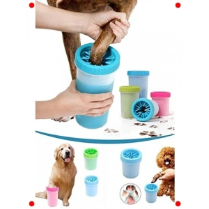 Köpek Pati Temizleme Aparatı (Orta Boy, Pembe)