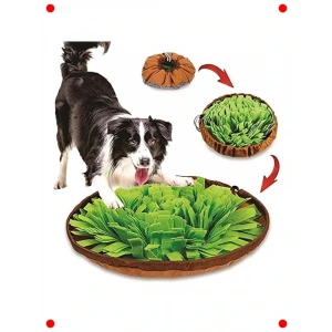 Köpek Yavaş Besleme ve Bulmaca Matı - Yeşil