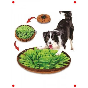 Köpek Yavaş Besleme ve Bulmaca Matı - Yeşil