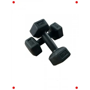 Köşeli Plastik Ağırlık Dambıl Seti