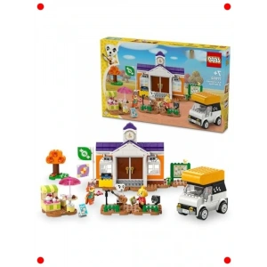 Köy Konseri Yapım Seti - Kafe ve Araçlı (550 Parça)