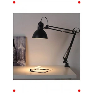 Koyu Gri Ayarlanabilir Çalışma Masası Lambası