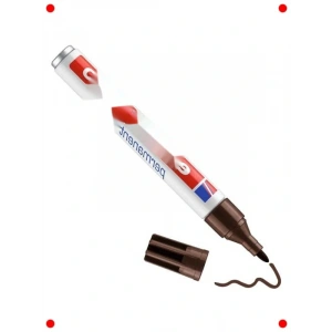 Koyu Kahverengi Kalıcı Marker - Yuvarlak Uç 1.5-3mm