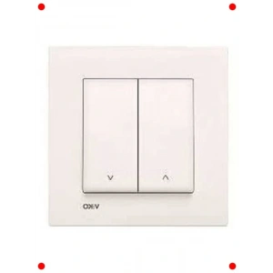 Krem Jaluzi Kumanda Anahtarı