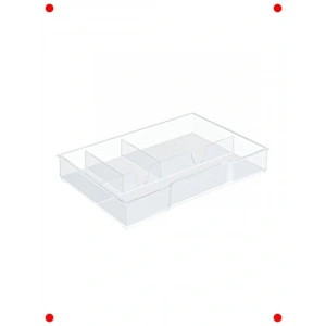 Kristal Küp Çekmece Düzenleyici Parça Polistiren