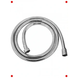 Krom Banyo  Duş Başlığı ve Hortumu 75cm