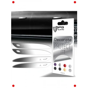 Krom Dekoratif Kapı Kolu Sticker Seti